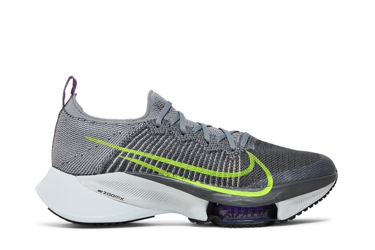 Nike Air Zoom Tempo NEXT% Flyknit 'Particle Grey Volt Nike Air Zoom Tempo NEXT% Flyknit 'Particle Grey Volt