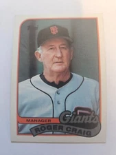 1989 TOPPS ROGER CRAIG #744 NM