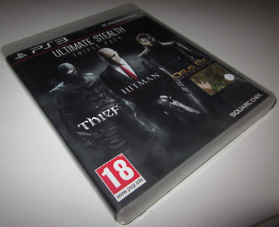 ULTIMATE STEALTH TRIPLE PACK-SONY PS3-PAL-ITALIAN COMPLETE GREAT CONDITION RARE