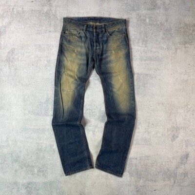 DIESEL Safado Straight Blue Eyecons 2013/2 Edition Fabric Dirty