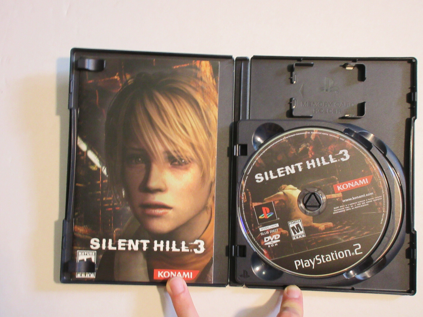 Silent Hill (Sony PlayStation 1, 1999) PS1 PSOne PSX 2 3 Black Label 海外