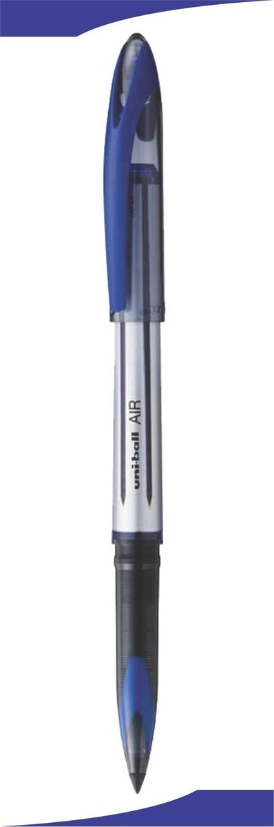 Uni-ball Air UBA188L - Penna A Sfera Da 0,7 Mm, Corpo Nero, Inchiostro Nero, Confezione Da 3 - Foto 12