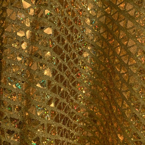 Glitzer Röcke/Boulder Athletics. Rock Gold Metallic Schimmer. Größe 2XL. - Bild 3 von 4