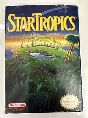 StarTropics Star Tropics (NES, Nintendo) Complete CIB - Tested *No