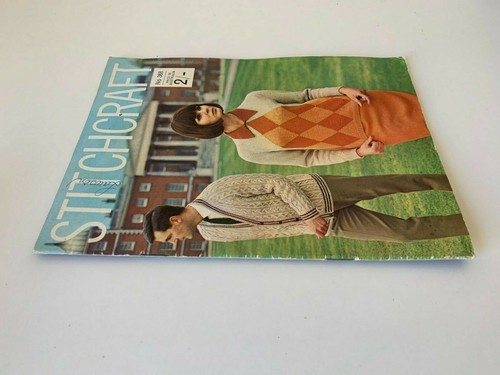 NO. 368 STITCHCRAFT PATTERN BOOK Vintage 1950s 1940s Knitting Stitching Fashion - Picture 3 of 12