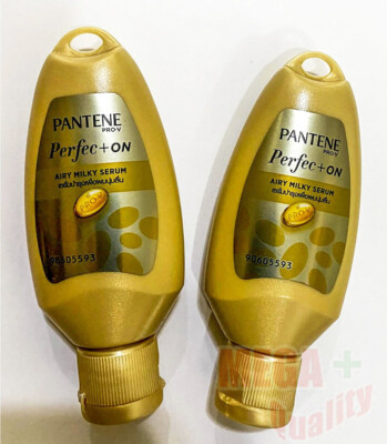 2 x Pantene Pro-v Perfect On Airy Milky Hair Serum Smooth 40ml