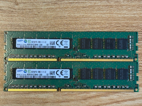 *Reduced* Samsung 16GB (2x8GB) RAM M391B1G73BH0-CK0 2RX8 PC3-12800E ECC DIMM