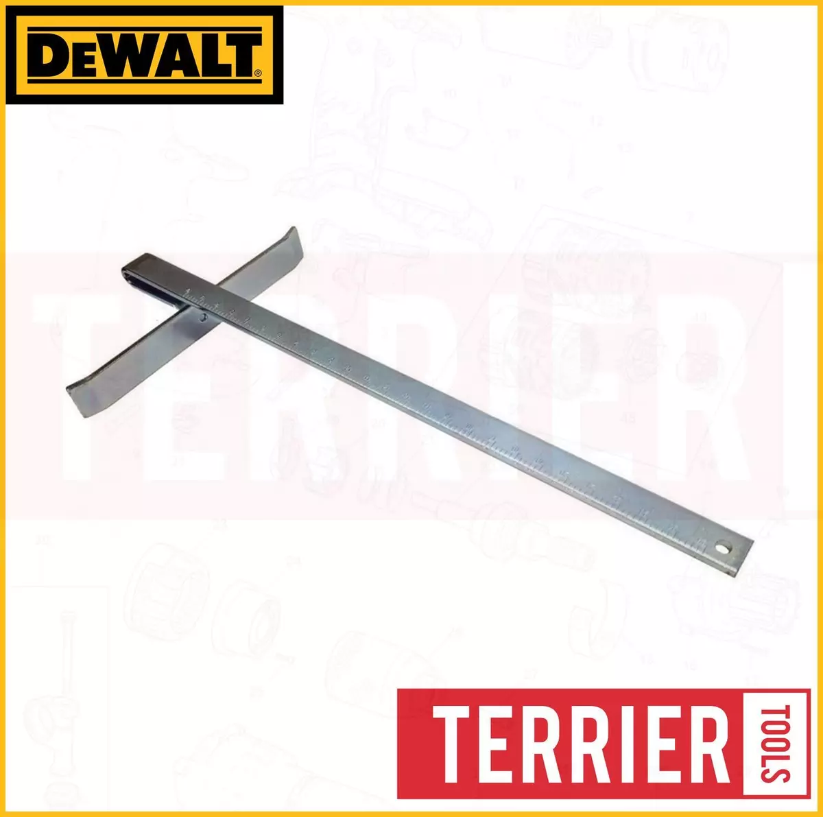 DeWalt Replacement Parallel Rip Fence for Circular Saws DCS570