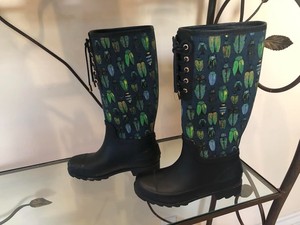 tory burch rain boots size 7