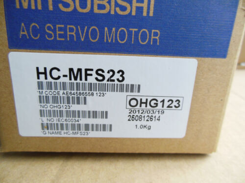 Mitsubishi HC-MFS23 Servomotor 1 Stück Neu Expressversand HCMFS23 - Bild 1 von 2
