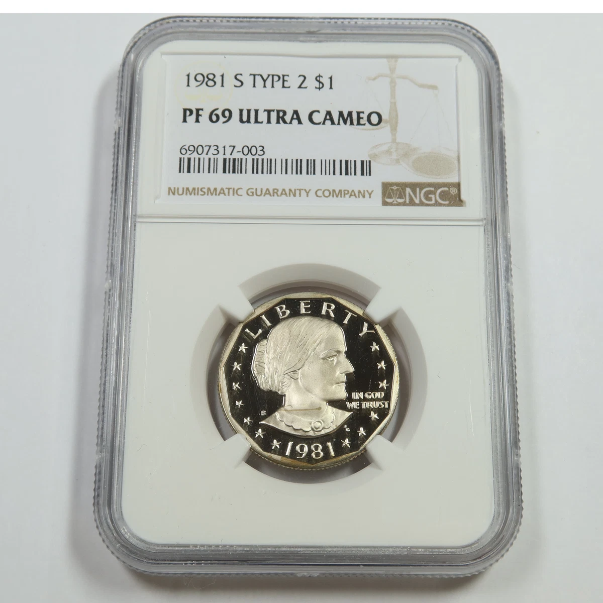 NGC 1981 Susan B Anthony Dollars (1979-1981, 1999) for sale | eBay