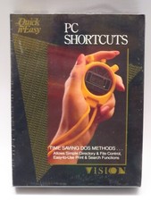 VTG DOS 3.2  Software Quick n Easy PC shortcuts Directory and File Control 1989