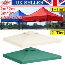 Garden Replacement Gazebo Canopy Roof Top Tent Cover Outdoor Yard Grill Shelter