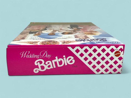 MUÑECA BARBIE MATTEL VINTAGE 1990 DÍA BODA NUEVA CAJA ORIGINAL # 9608 NUEVA NOS - Imagen 6 de 7