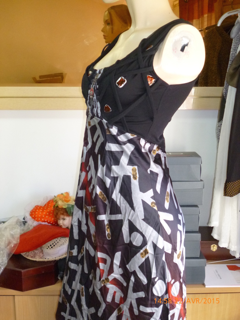 SAVE THE QUEEN robe longue série 