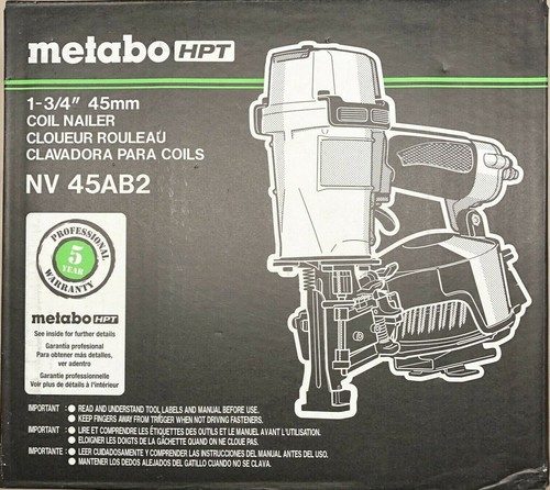 Metabo HPT Coil Nailer, HPT