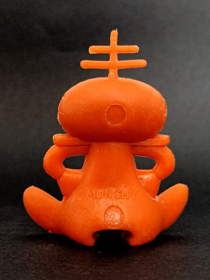 Vtg 60s NABISCO Full Set SPOON MUNCHY CRUNCHY Cereal Premium Alien Rare! PK-96 - Image 4 of 4