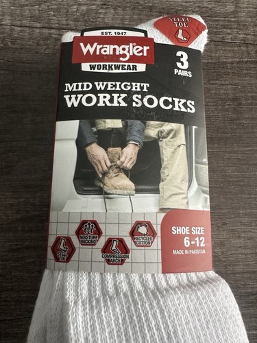 NWT Wrangler Performance Work Socks 3 pack - Picture 2 of 3