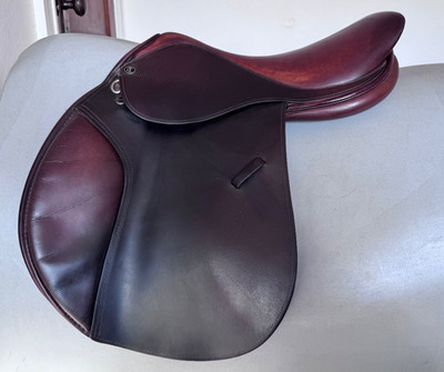 17.5'' Tad Coffin A5 SmartRide Saddle - Grain / Calf - Gorgeous Panels!
