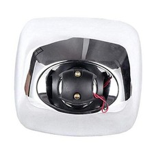 Side View Wide Manual Heated Mirror Truck Chrome Rear View Mirrors fit