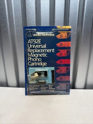 NEW Audio-Technica AT92E Universal Replacement Magnetic Phono Cartridge