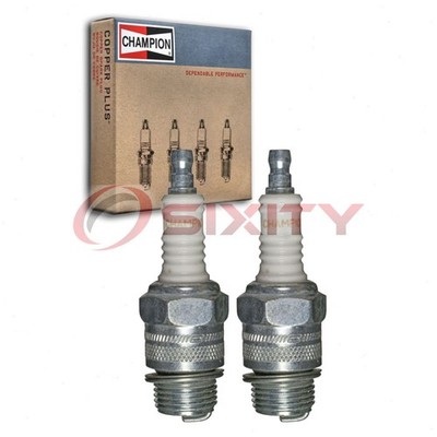 2 pc Champion Industrial 564 Spark Plugs for D16J 92231 82 2910 Ignition pl