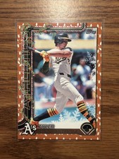 2025 Topps Holiday - Tyler Soderstrom #H32 Gold Holiday Lights