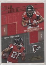 2017 Panini Absolute Team Tandem Duals 13/99 Tevin Coleman Devonta Freeman gn1