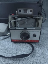 Vintage Polaroid Automatic 220 Land Camera Manual Flash Carry Case Test Film