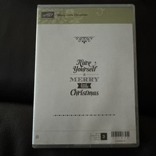 Stampin Up MERRY LITTLE CHRISTMAS Stamp Set