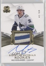 2020 Upper Deck The Cup Signature Materials 40/99 Nils Hoglander #SP-NH Auto 0c3