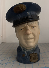Vintage WC Fields Bank Dick Whiskey Decanter by Paul A Lux 1976 OBR Bourbon