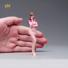 Resin Diorama 1/18 Charming Beauty Miniature Figurine Doll Toy Scene Props