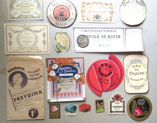 Lot of 17 Different Perfumery Labels