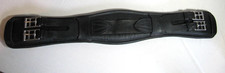 Jeffries Black Padded Leather Dressage Girth 26 - EUC