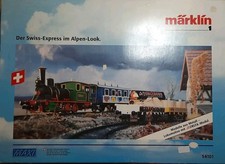 Märklin Maxi scala 1 54101 set treno "150 anni di ferrovie svizzere" con scatola originale 