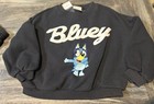 ZARA Bluey 2-Piece Fleece Cotton Pants Set Black 4 Years Sweatshirt + Pants — photo 3