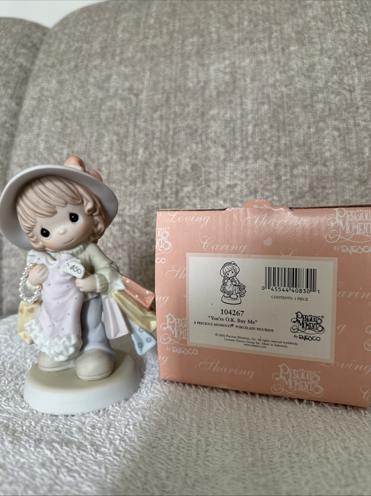 Precious Moments, Enesco, You’re O.K. Buy Me, 104267  2002 NIB