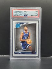 2018 Donruss - Jaren Jackson Jr #188 Press Proof Purple Rated Rookie #/199 PSA 9