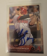 Tuffy Gosewisch Signed 2015 Topps Series 2 Baseball Card Az Diamondbacks #459