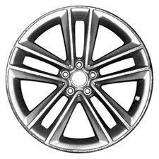 For BMW 750i 16 Alloy Factory Wheel Double 5-Spoke Bluish Silver w Machined