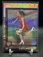 2025 Panini Caitlin Clark Chronicled Double Double Melts Mercury #22 Holo Foil