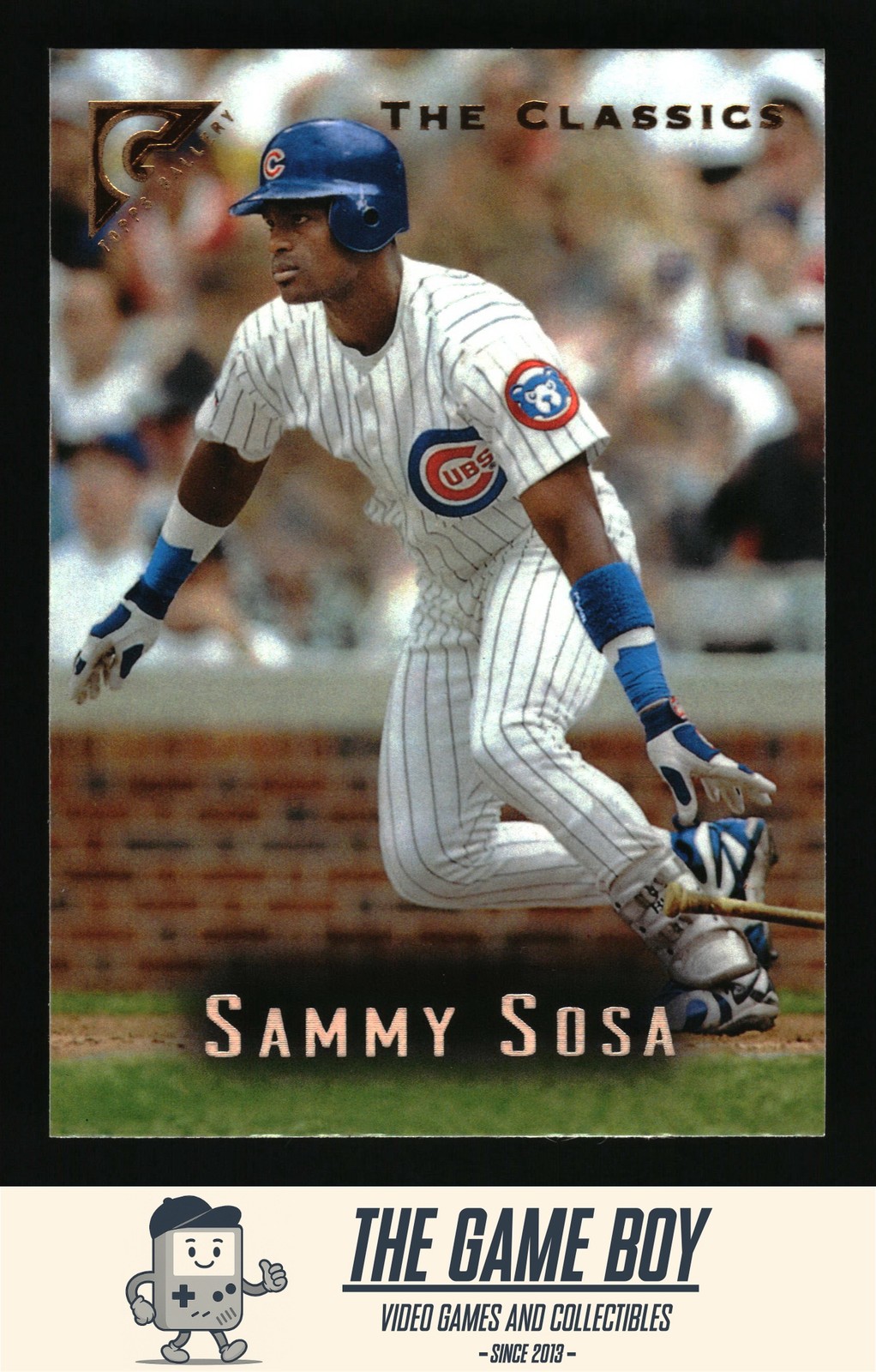 Sammy Sosa #17 (Baseball Cards 1996 Topps Gallery) — is it worth grading?