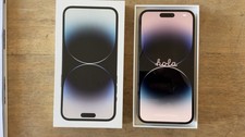 Apple iPhone 14 Pro Max 128 Go Noir sidéral débloqué/désimlocké, boîte origine