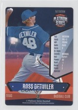 2015 Platinum Series Baseball 1st Edition Ross Detwiler 0b0