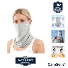 UV-Sun-Protection-Face-Mask for Women Men Breathable Cooling Summer Outdoor