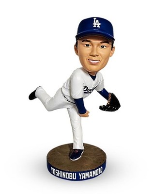 LA Dodgers Yoshinobu Yamamoto 2024 Rookie SGA Bobblehead | eBay