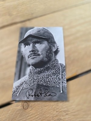 ROBERT SHAW / The Great White Shark / JAWS - Repro Autograph - Approx 10x16 (1023)
