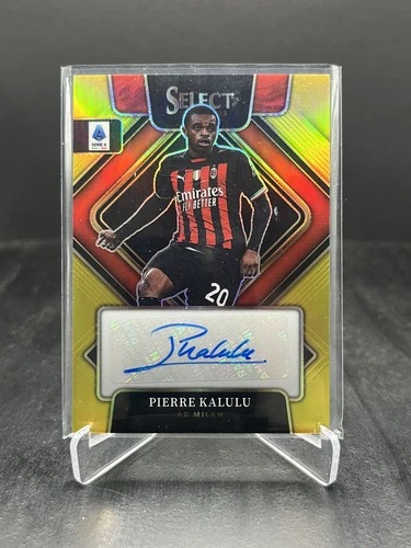 2022-23 Panini Select Serie A Pierre Kalulu Autograph Auto Gold 05/10 #S-KLU
