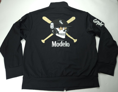 XXL Modelo Jacket Mens RSVP Gallery White Sox Spirit Collection Track Beer